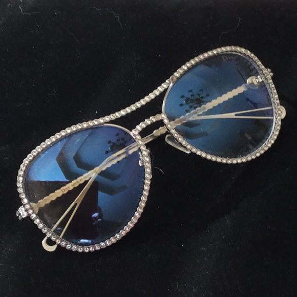 dior diamond sunglasses